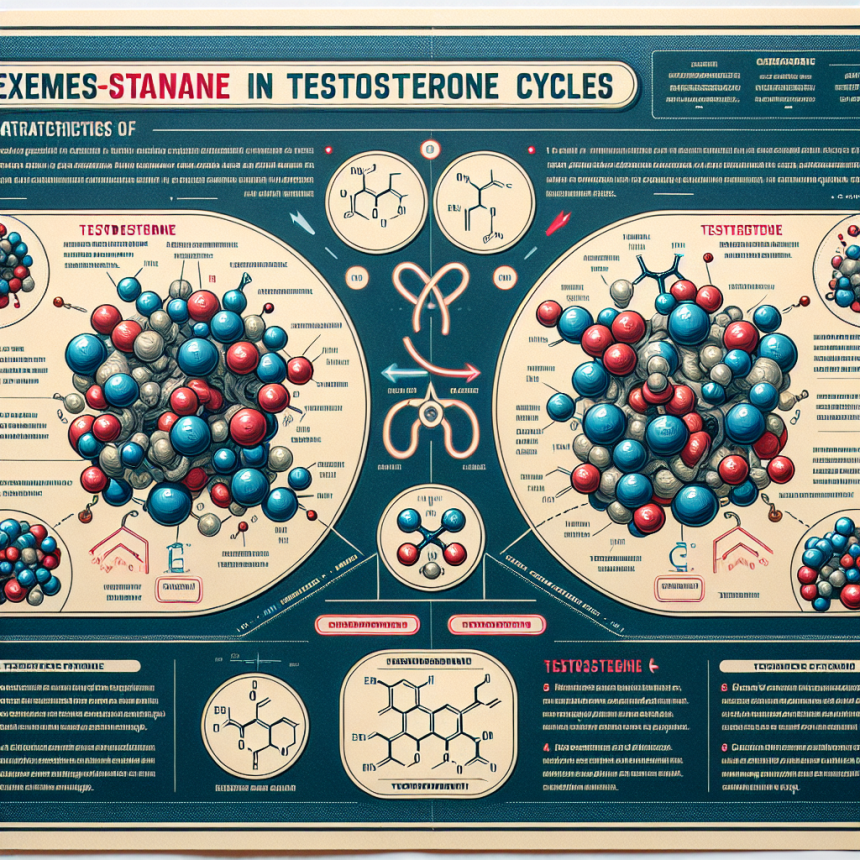 Caractéristiques de l'utilisation de l'exémestane dans les cures avec la testostérone