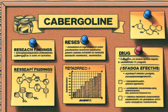 Caractéristiques de l'utilisation de la Cabergoline en association avec des stéroïdes anabolisants