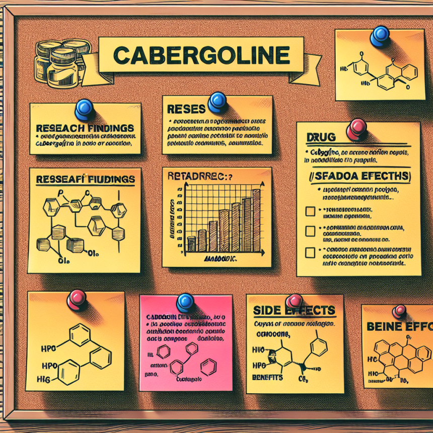 Caractéristiques de l'utilisation de la Cabergoline en association avec des stéroïdes anabolisants