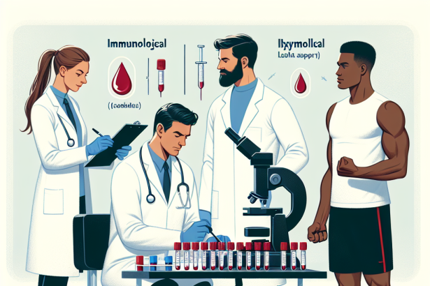 Évaluation du profil immunologique des athlètes utilisant l'injection d'oxymétholone
