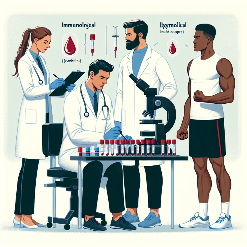Évaluation du profil immunologique des athlètes utilisant l'injection d'oxymétholone