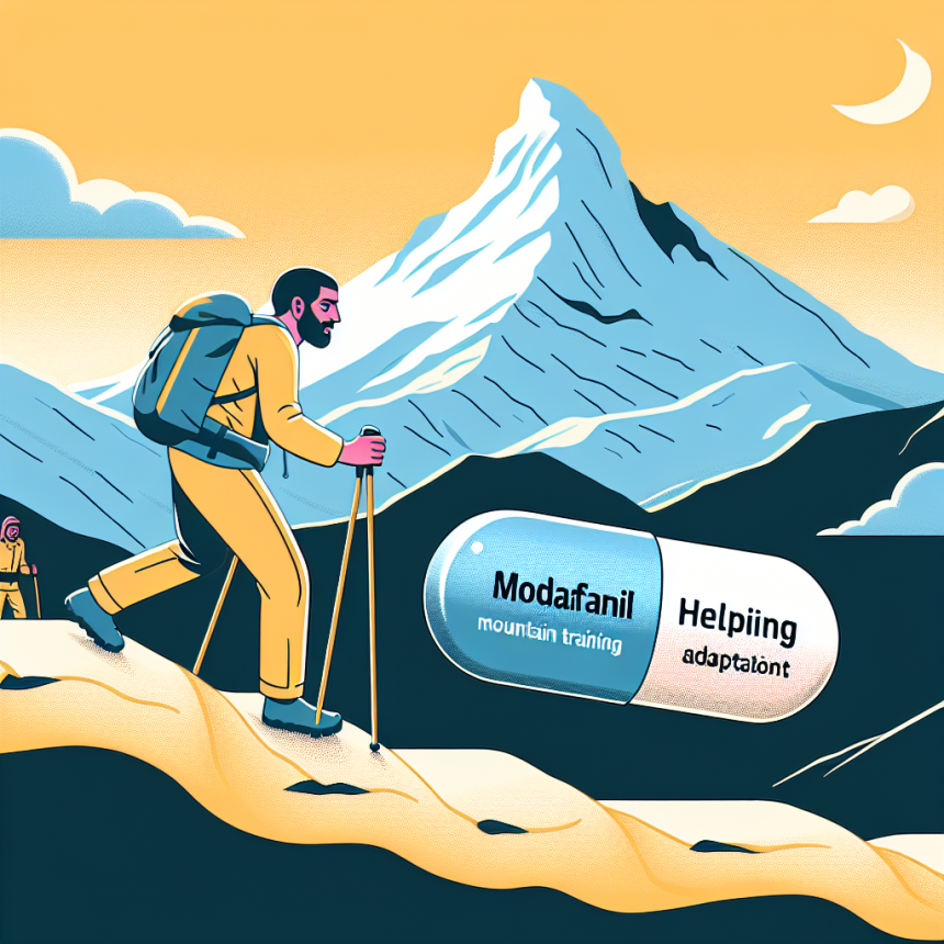 Modafinil et adaptation à l'entraînement en montagne