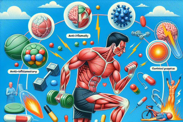 Propriétés anti-inflammatoires et leur place dans le soutien pharmacologique des entraînements importants