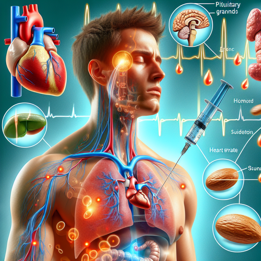 Réponse endocrinienne à de fortes doses d'injection d'oxymétholone