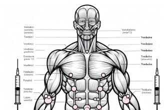 Caractéristiques des injections de trenbolone dans différentes parties du corps