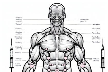 Caractéristiques des injections de trenbolone dans différentes parties du corps