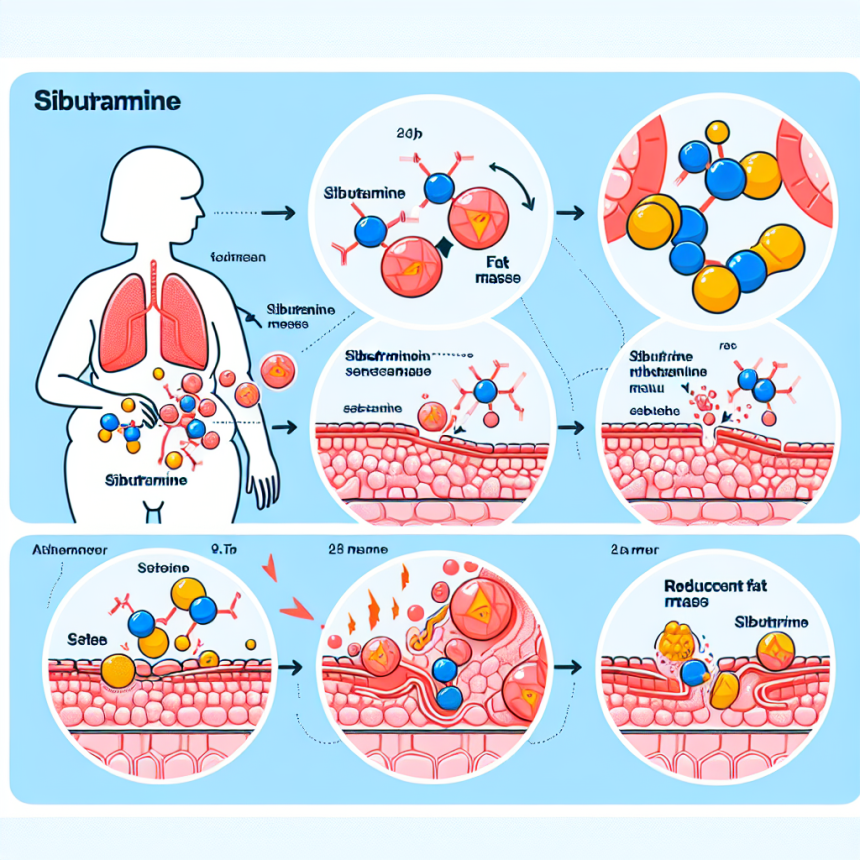 Comment la sibutramine aide à réduire la masse grasse