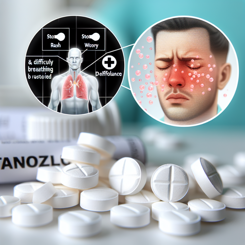 Comprimés de stanozolol et réactions allergiques possibles