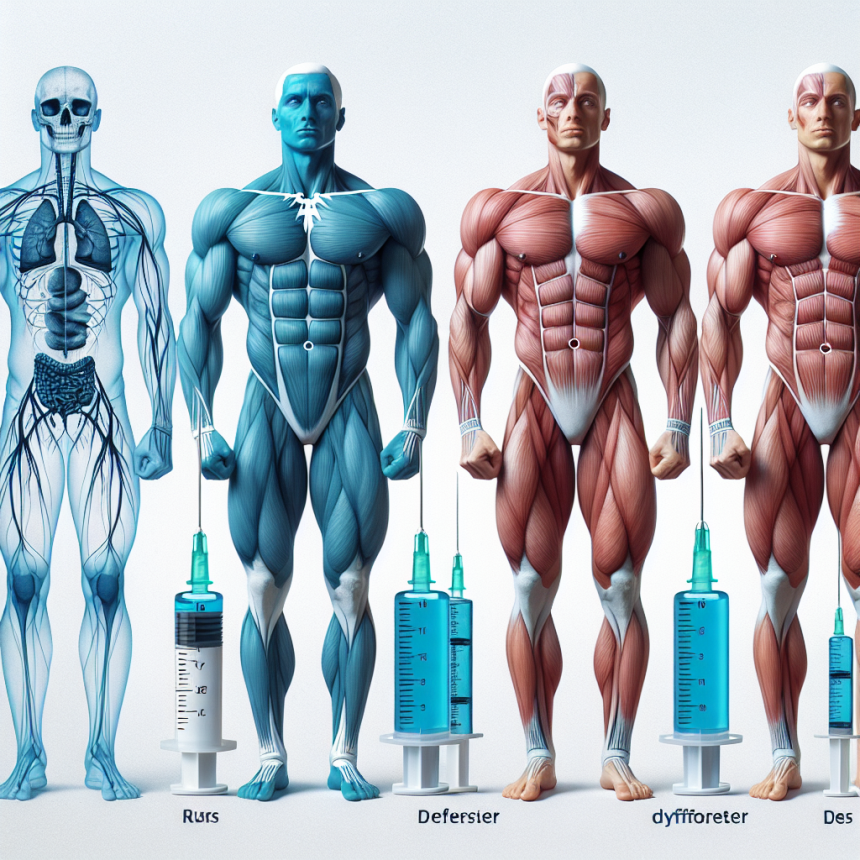 Différences dans l'effet de l'Énanthate de méthénolone injectable selon les différents types de silhouette