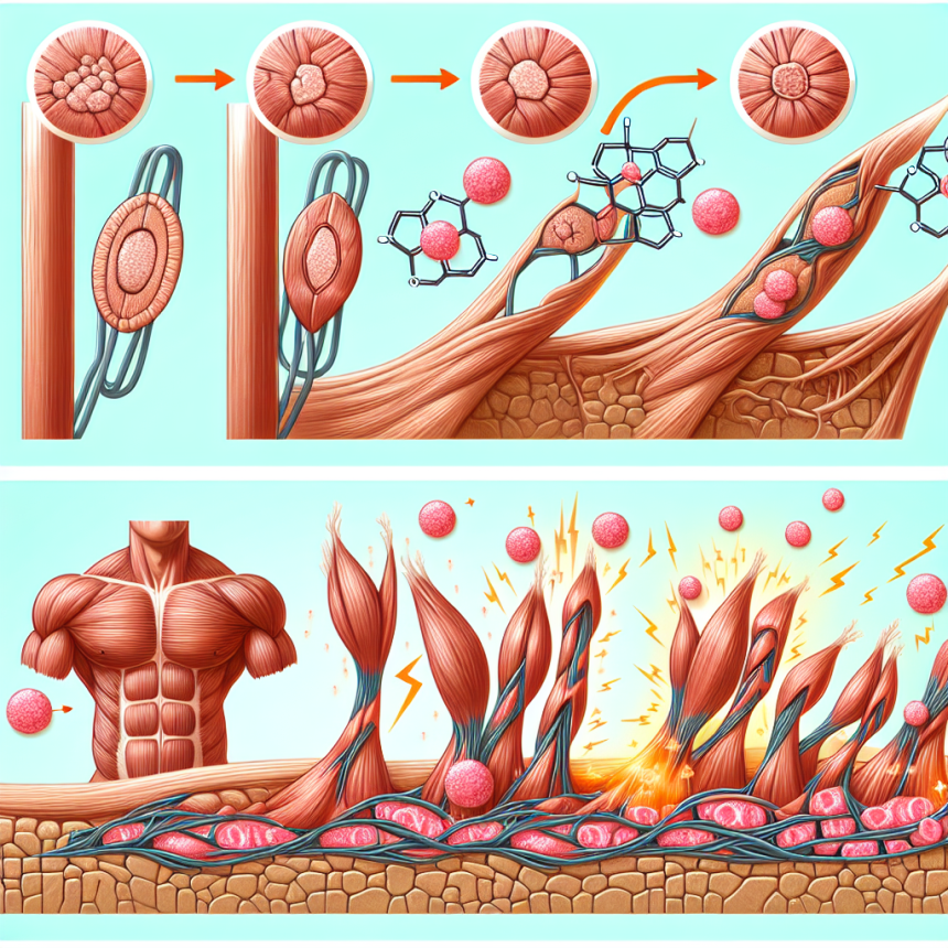 Effet de la testostérone cypionate sur la régénération des fibres musculaires