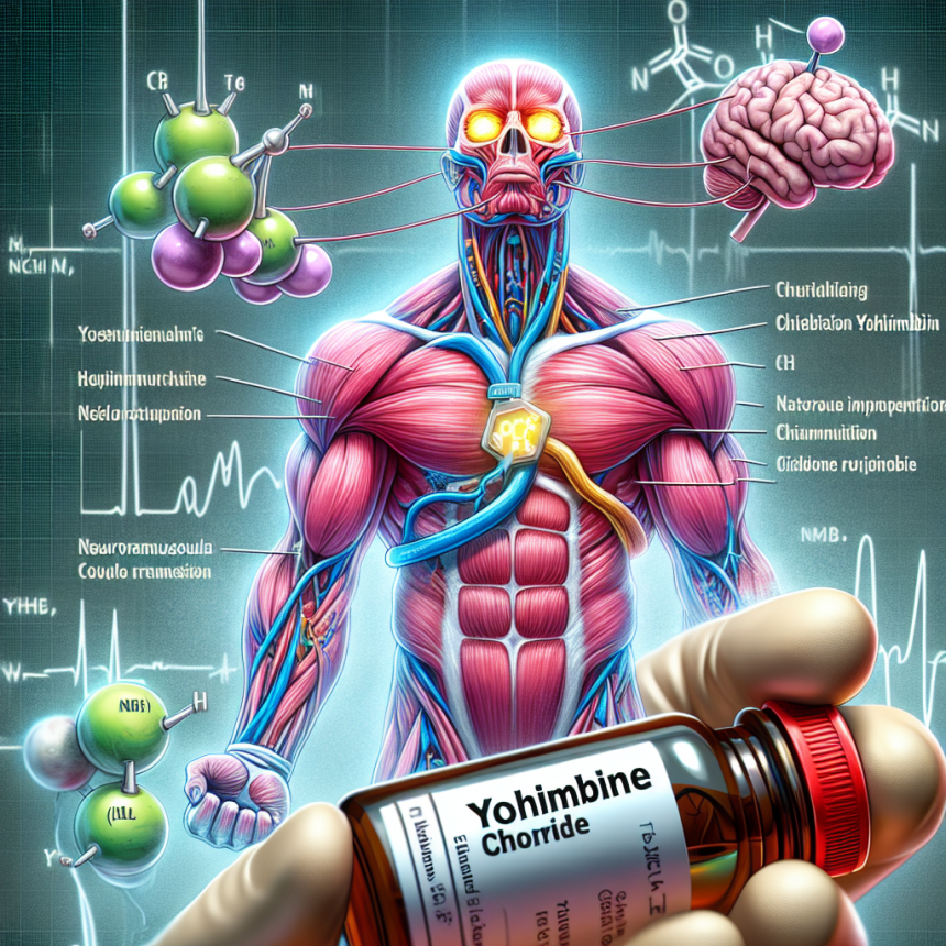 Effet du chlore de yohimbine sur la transmission neuromusculaire