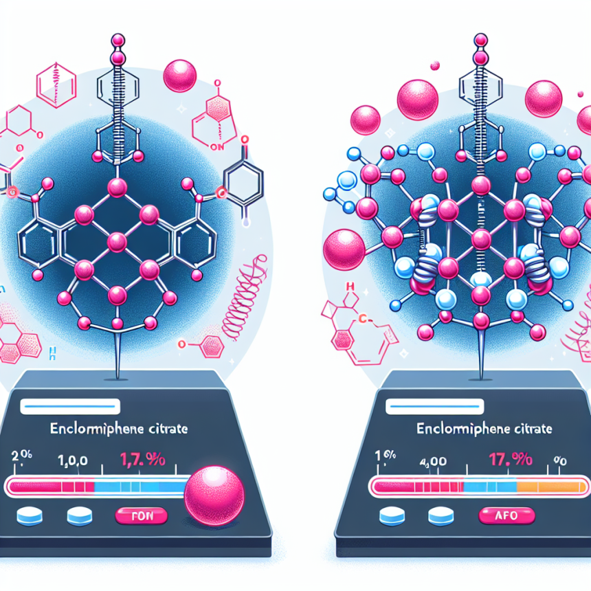 Le citrate d'enclomifène et son efficacité par rapport au clomifène