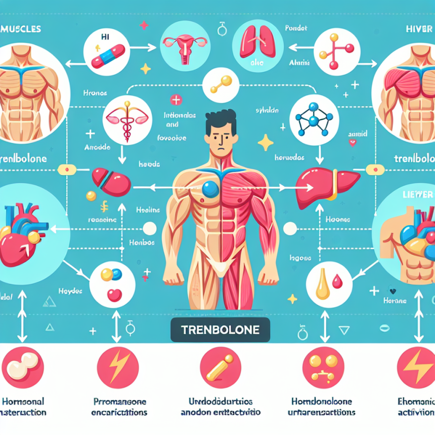 Modifications hormonales sous trenbolone