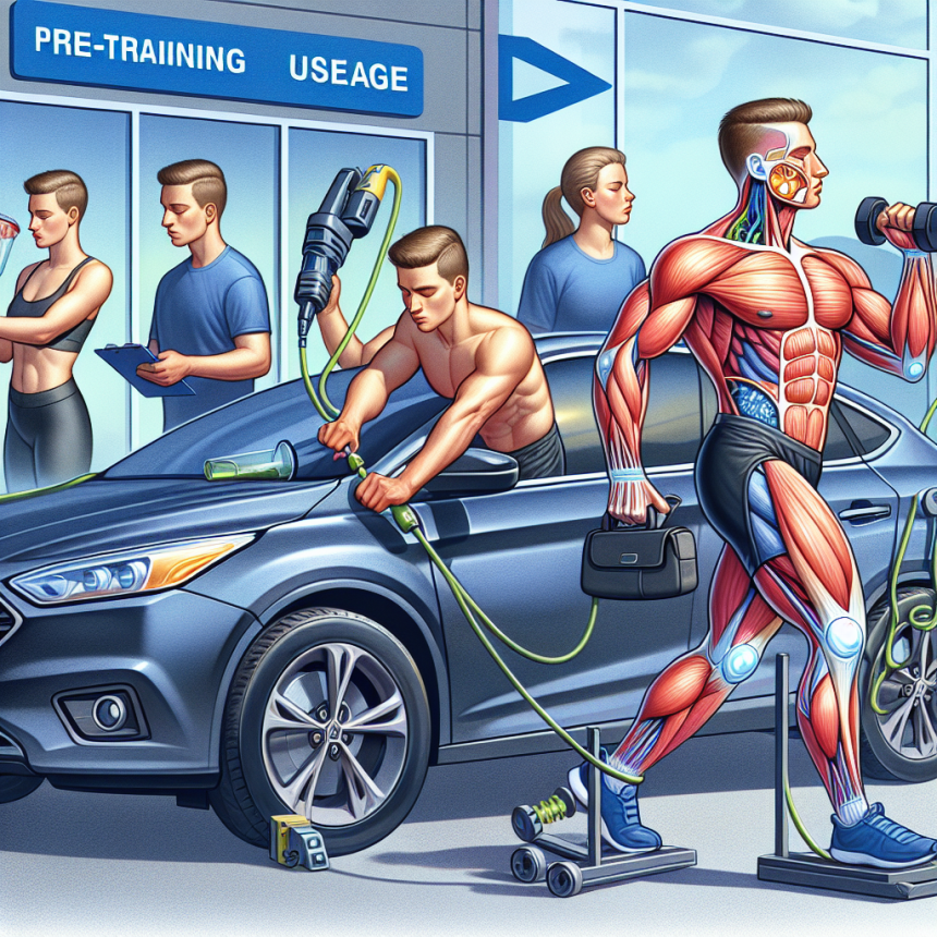 Utilisation avant l'entraînement PR
