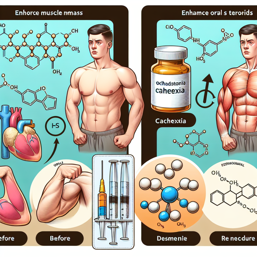 Utilisation des stéroïdes oraux pour augmenter la masse musculaire chez les patients atteints de cachexie