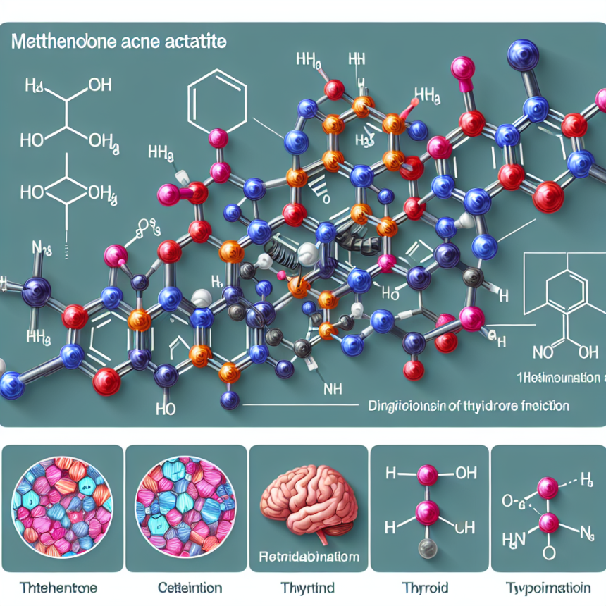 Acétate de méthénolone et modifications de la thyroïde Fonction