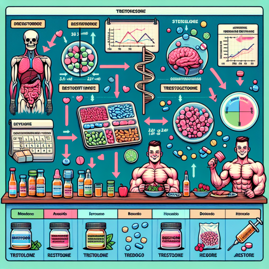 Adaptation aux changements alimentaires pendant une cure de Trestolone Énanthate