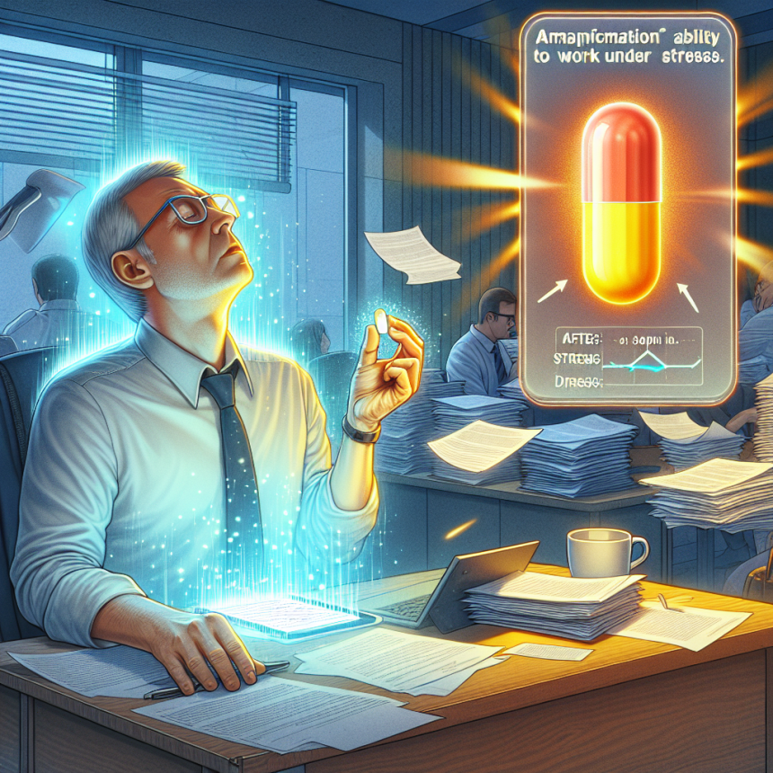 Augmentation de la capacité à travailler sous stress grâce à l'acétate de trestolone