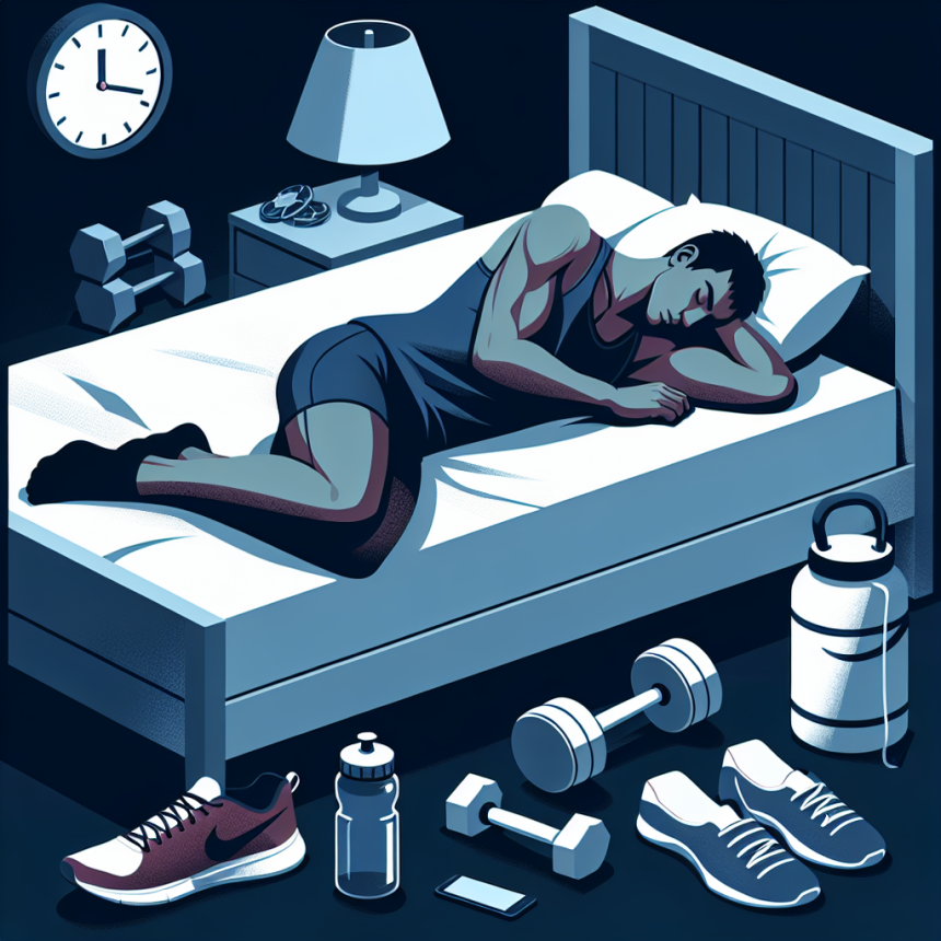 Caractéristiques du sommeil lors d'un entraînement solo