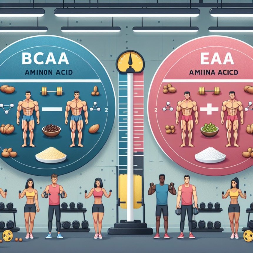 Comparaison de l'efficacité des BCAA et des EAA en musculation