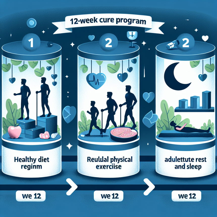 Cure de 12 semaines : exemple d'un cycle à trois composants