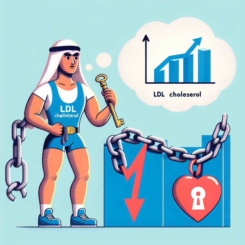 Effet de l'ézétimibe sur la réduction du cholestérol LDL chez les sportifs