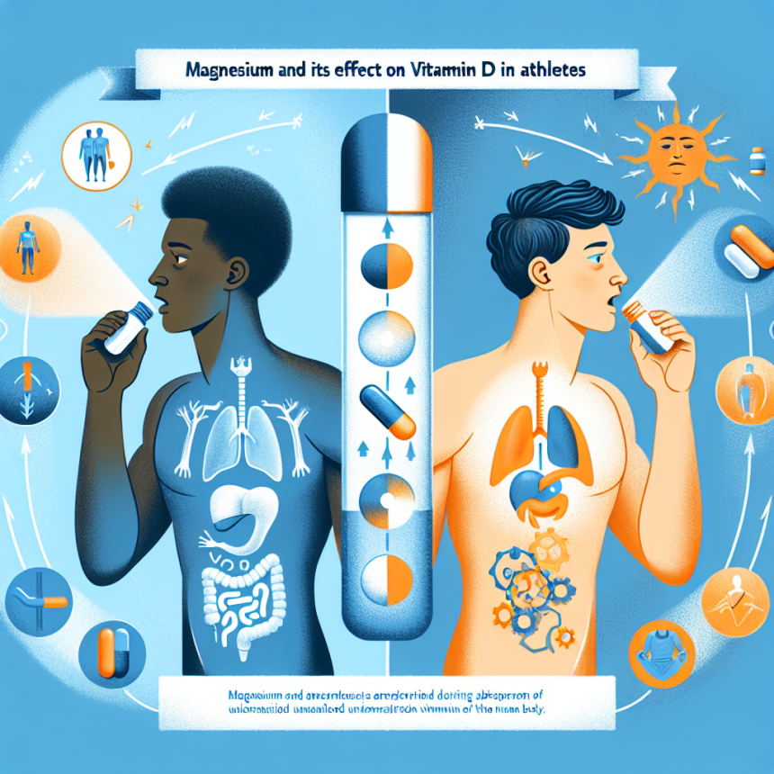Le magnésium et son effet sur la vitamine D chez les sportifs