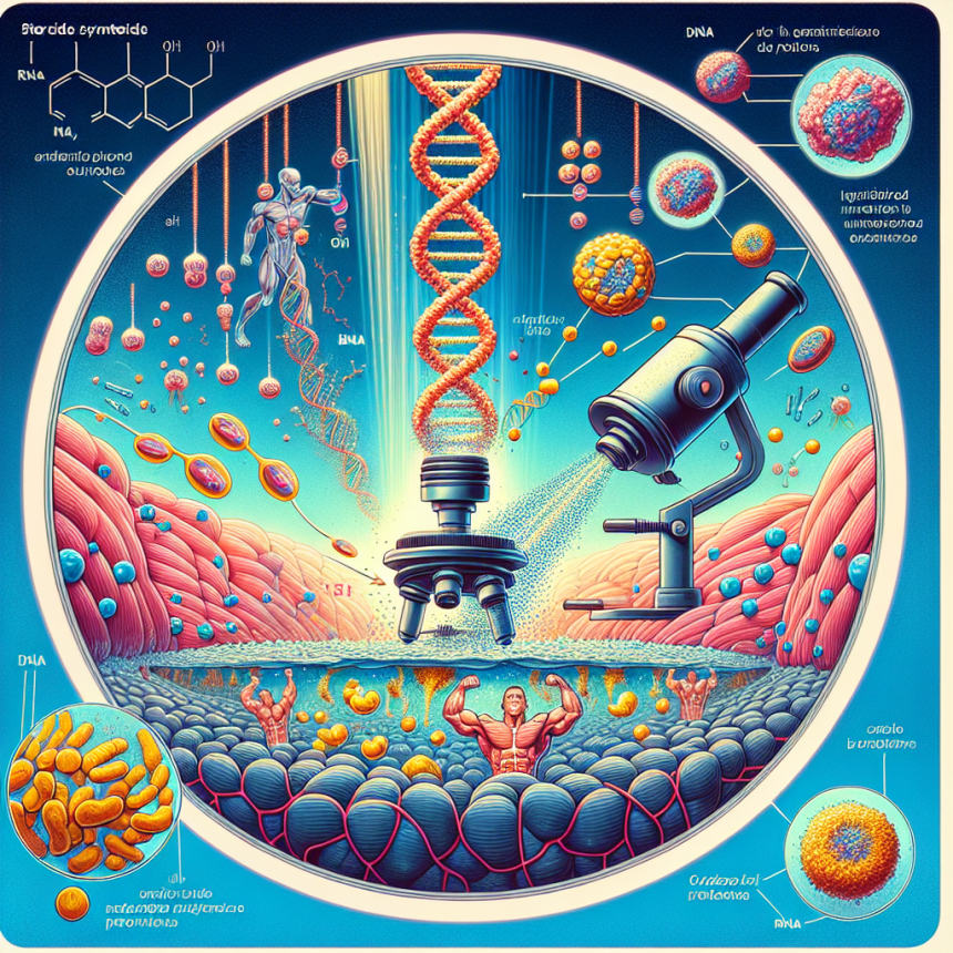Les stéroïdes et l'augmentation de la synthèse protéique musculaire
