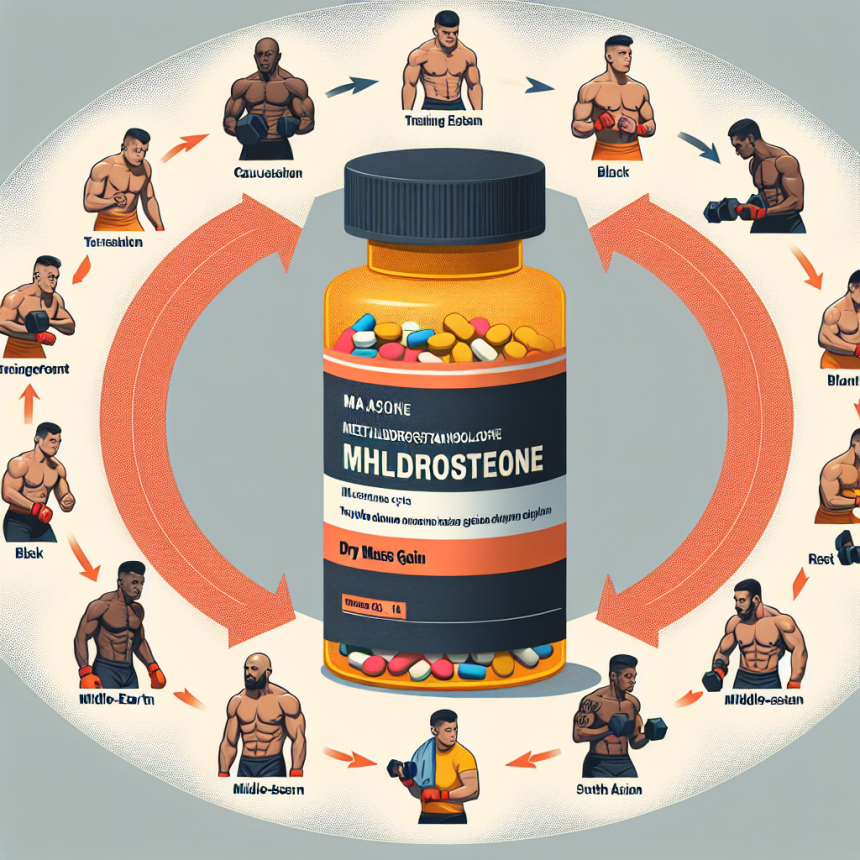 Méthyldrostanolone dans un cycle de prise de masse sèche pour les athlètes de MMA