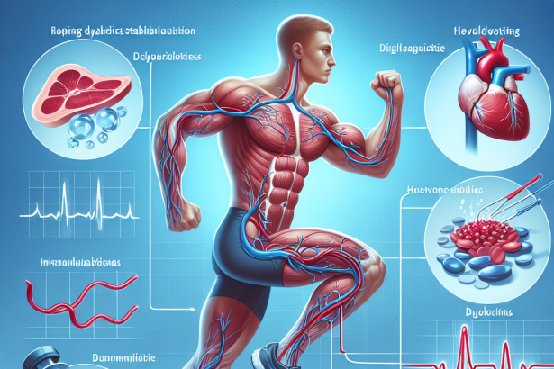 Rôle de la stabilisation glycémique dans l'amélioration de l'irrigation sanguine musculaire