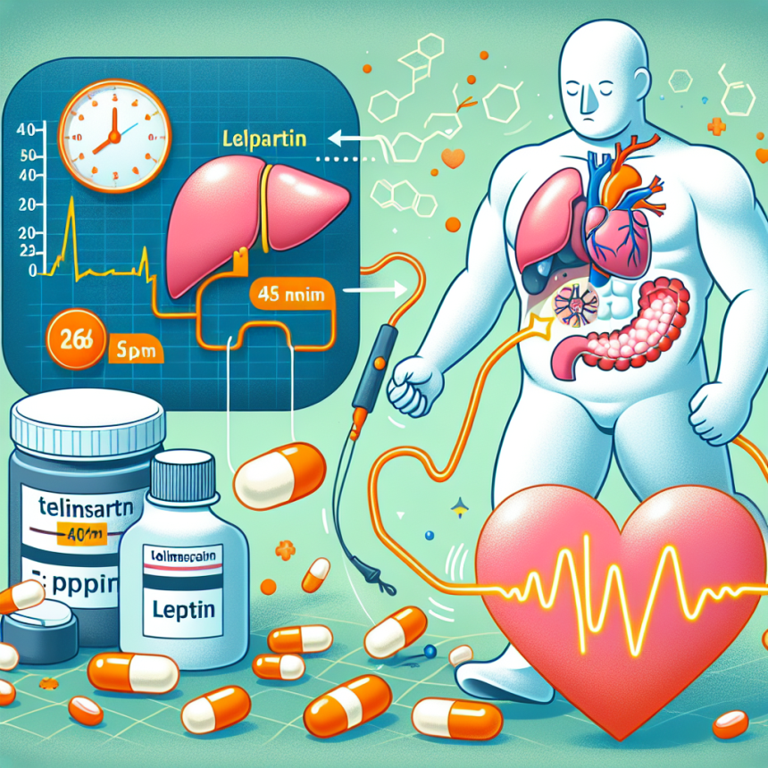 Telmisartan et amélioration de la sensibilité à la leptine