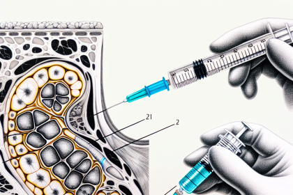 Utilisation de stéroïdes injectables dans les zones musculaires « aveugles »