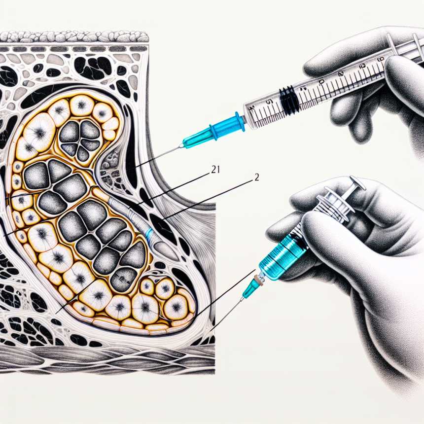Utilisation de stéroïdes injectables dans les zones musculaires « aveugles »