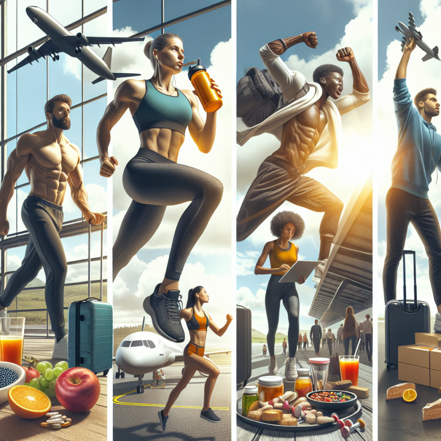 Vols fréquents et apport vitaminique pour les sportifs en déplacement