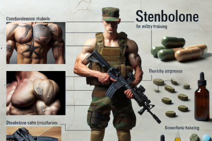 Caractéristiques de l'utilisation de Stenbolone dans l'entraînement militaire
