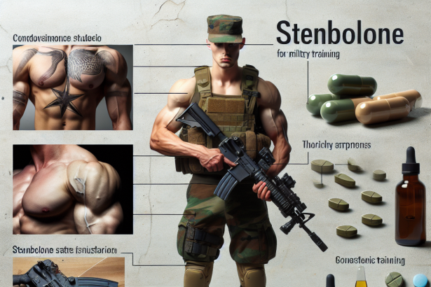 Caractéristiques de l'utilisation de Stenbolone dans l'entraînement militaire