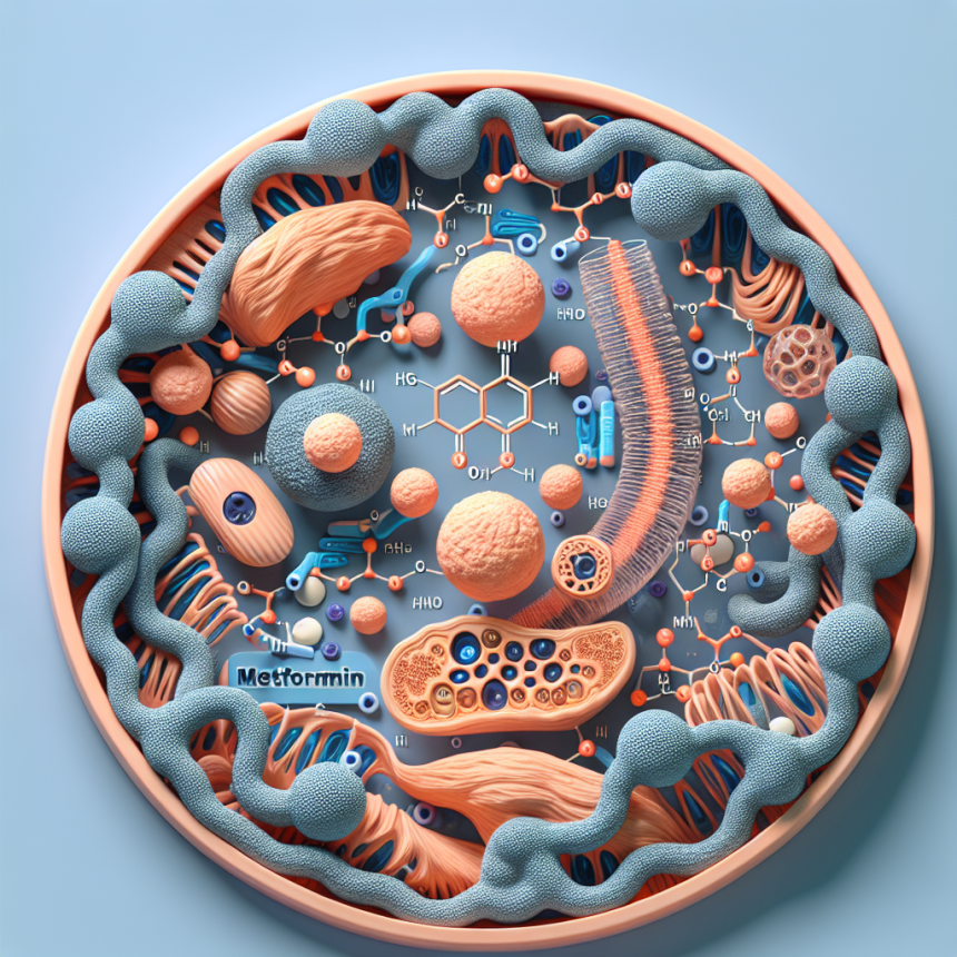 Chlorhydrate de metformine : régulation du glycogène musculaire