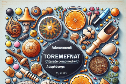 Citrate de torémifène en association avec des adaptogènes