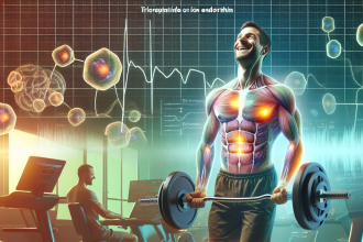 Effet du tirzépatide sur les taux d'endorphines pendant l'entraînement