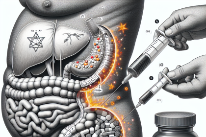 L'effet du tirzépatide sur la réduction de la graisse abdominale.