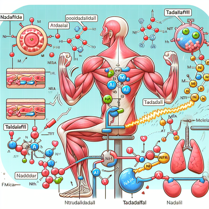 Le tadalafil régule-t-il le taux d'oxyde nitrique dans les muscles ?